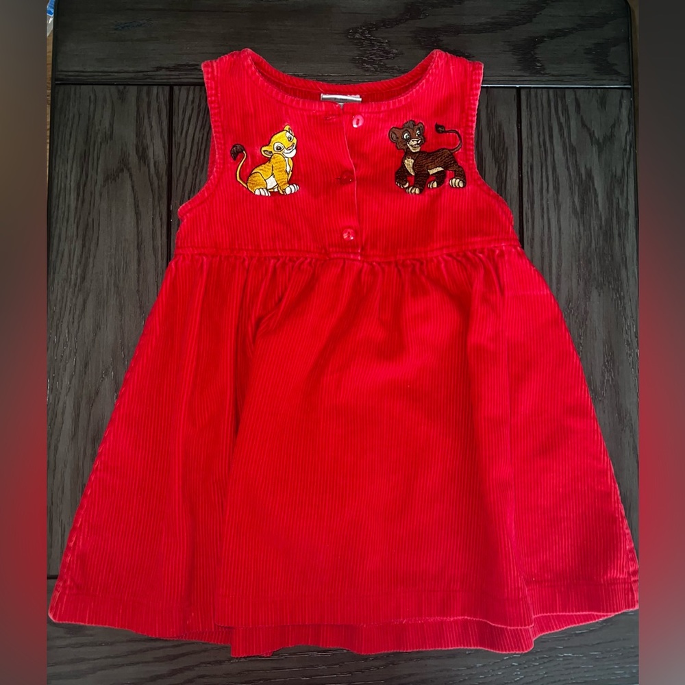 Lion King Toddler Dress